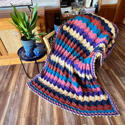 6-Day Ridgy Didge Blanket